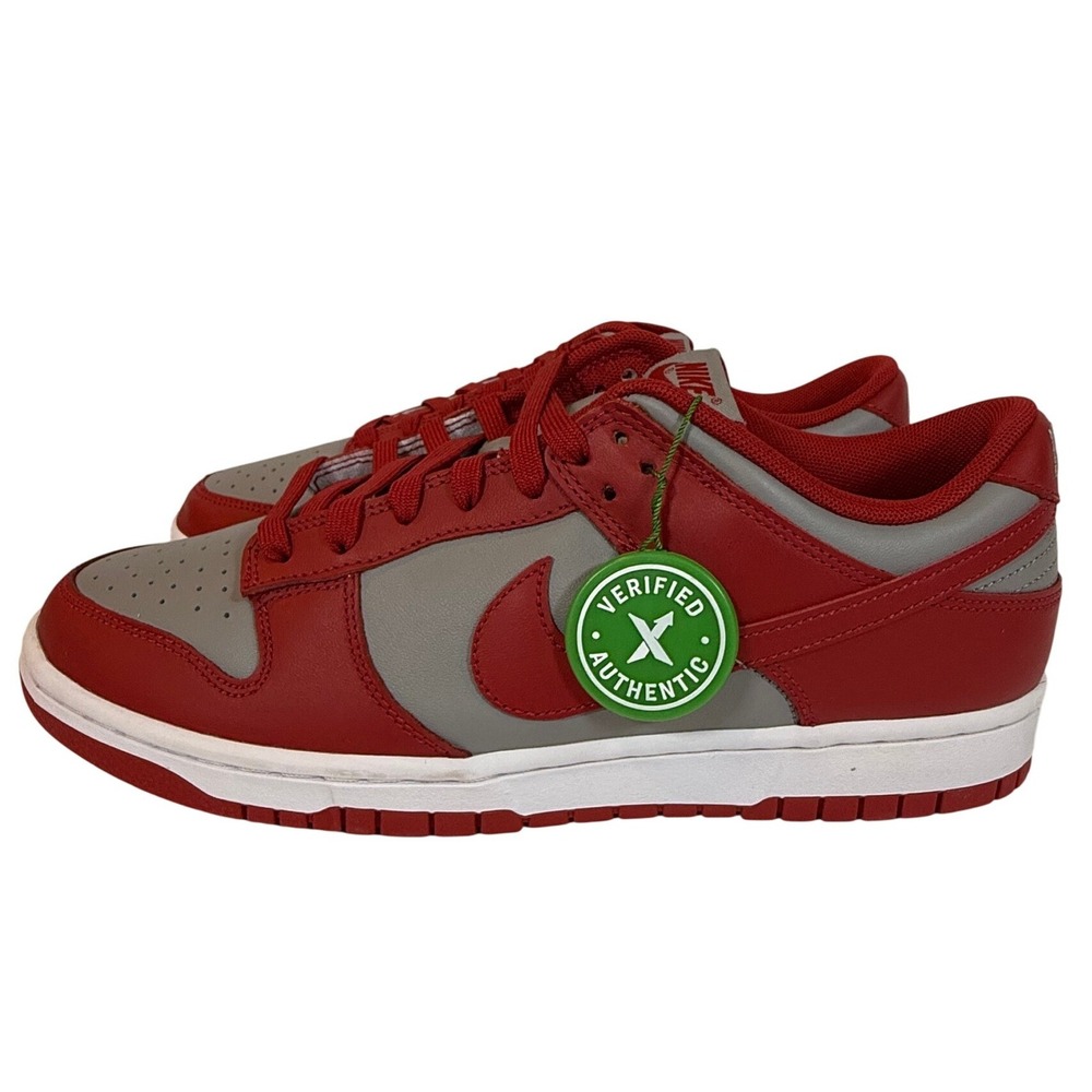 Nike Dunk Low UNLV Medium Grey Varsity Red Mens 9.5 Sneakers NWB